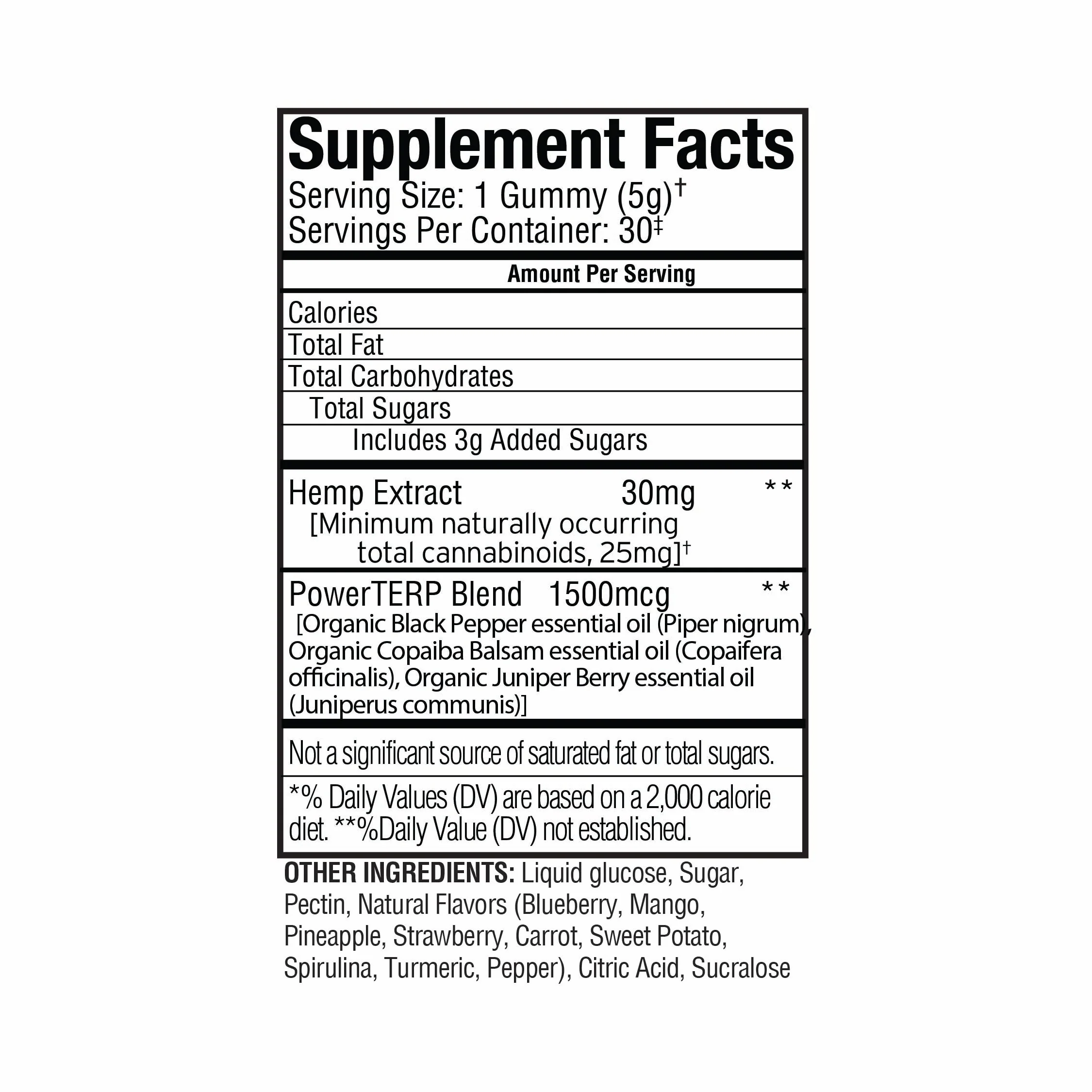 Above Delta-8 Full Spectrum Blend Gummies - Image 3
