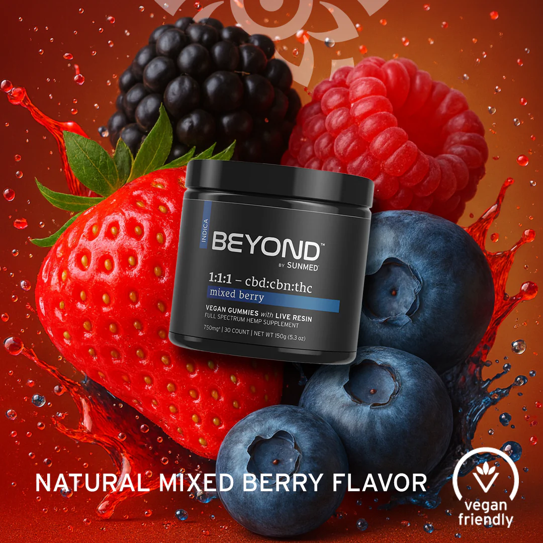 Beyond 1:1:1 Indica Live Resin Gummies - Image 8