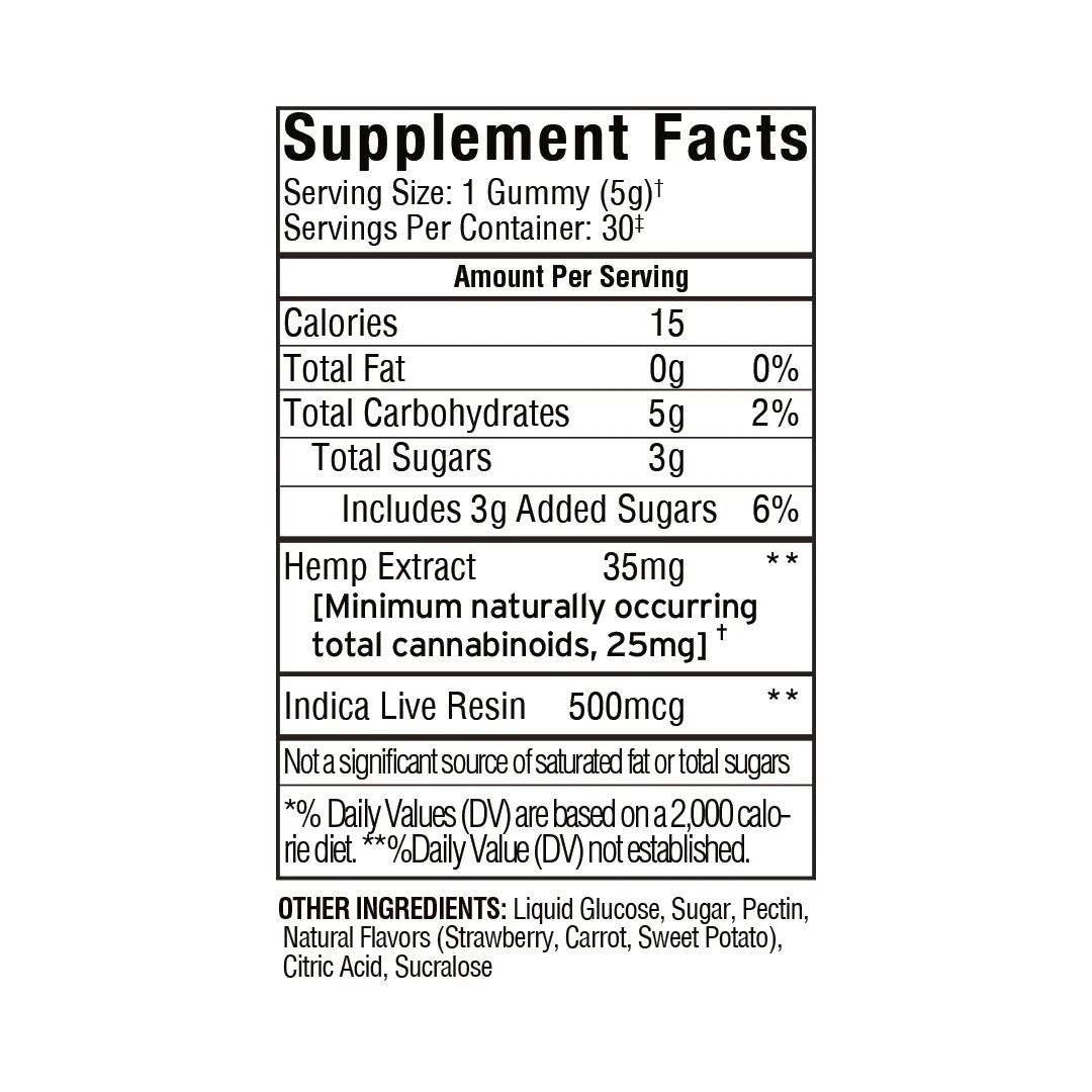 Beyond 2:1 Indica Live Resin Gummies - Image 3