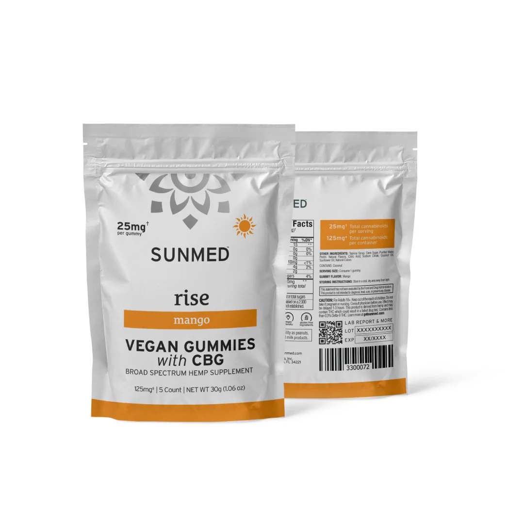 Broad Spectrum Rise CBG Gummies Starter Pack - Image 3