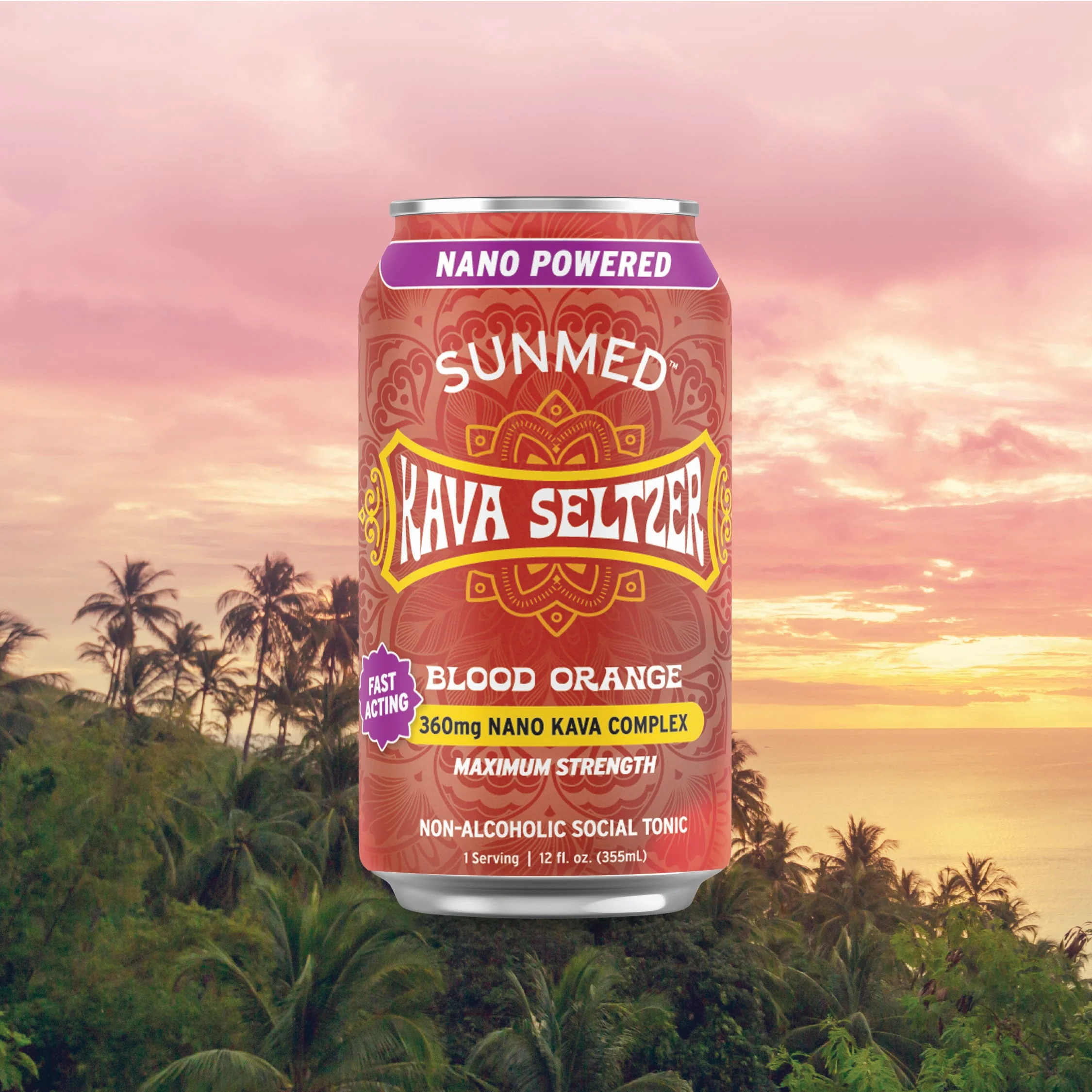 Kava Seltzer - Blood Orange 24 pack - Image 3