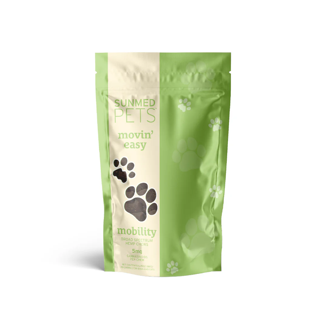 *20% Off* - Broad Profile Movin’ Easy Relief Hemp Pet Chews 2-Pack